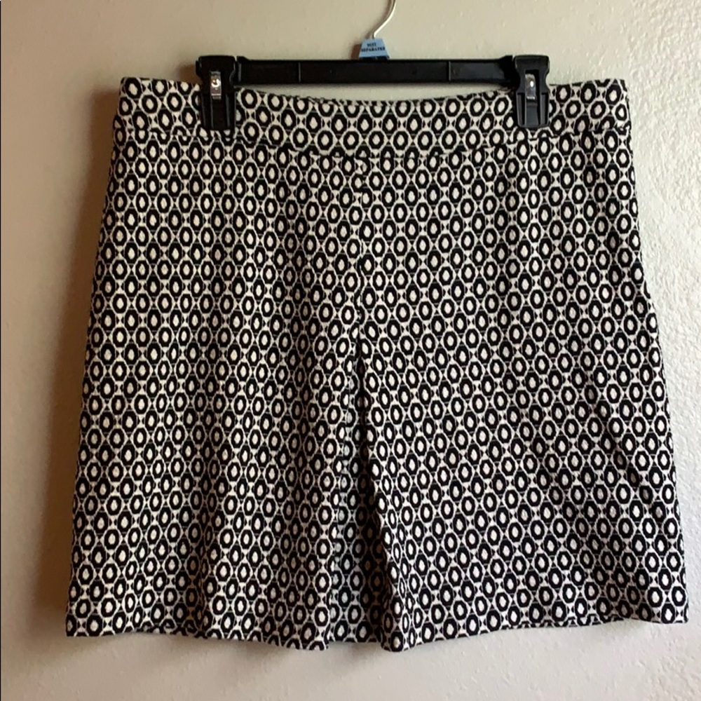 Black and Cream Skirt